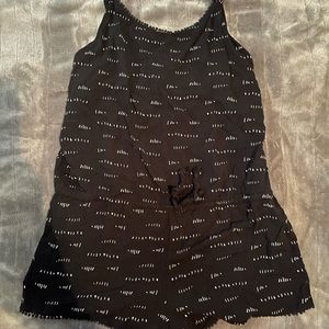 Spaghetti strap romper